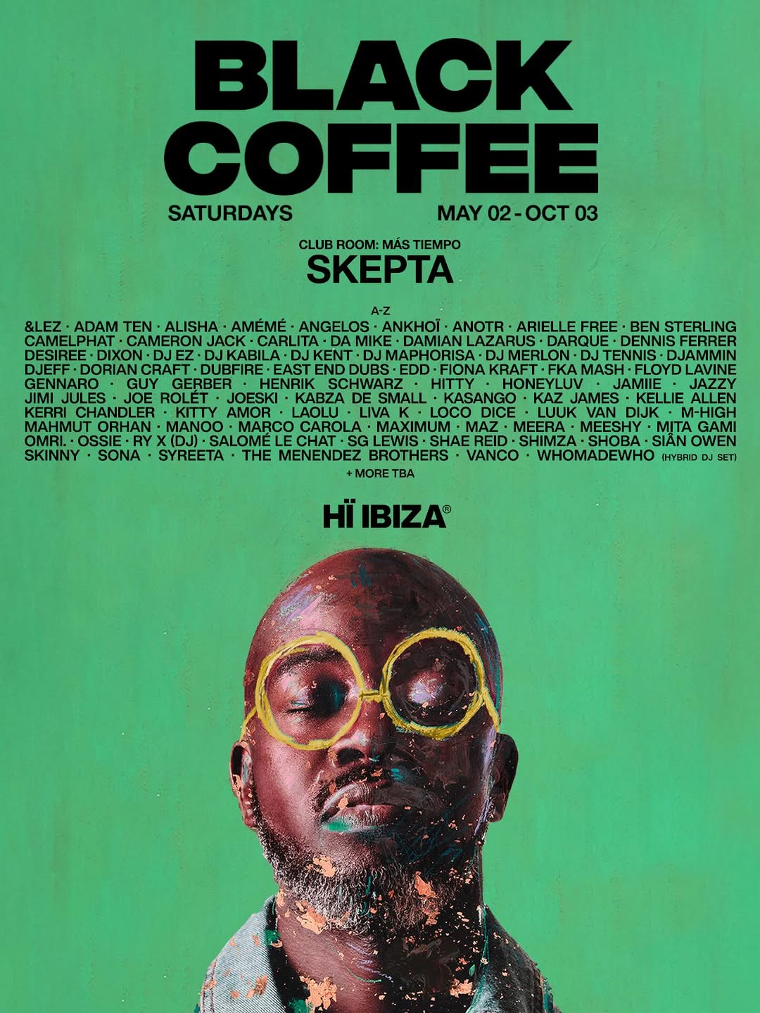 Black Coffee Hï Ibiza